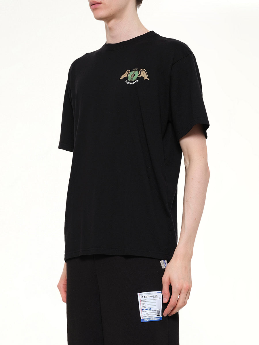 Apple Wings T-Shirt in Black
