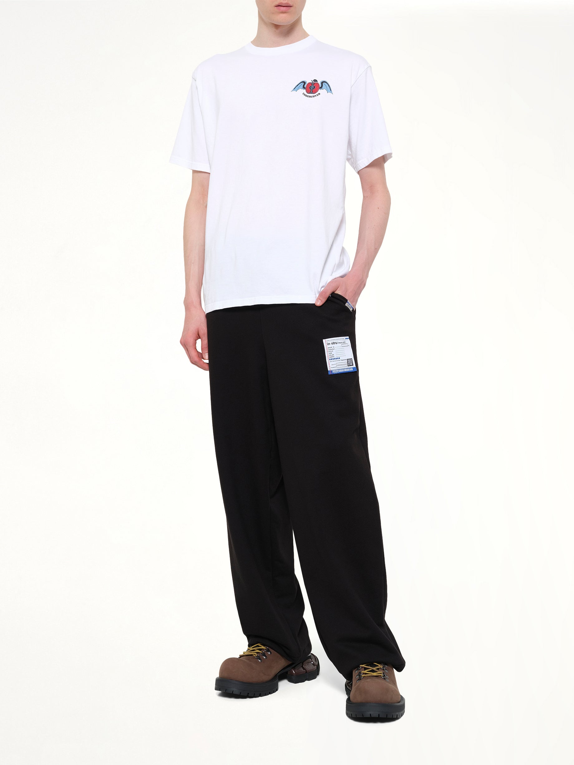 UNDERCOVER Apple Wings T-Shirt in White Full Reference from MARAIS