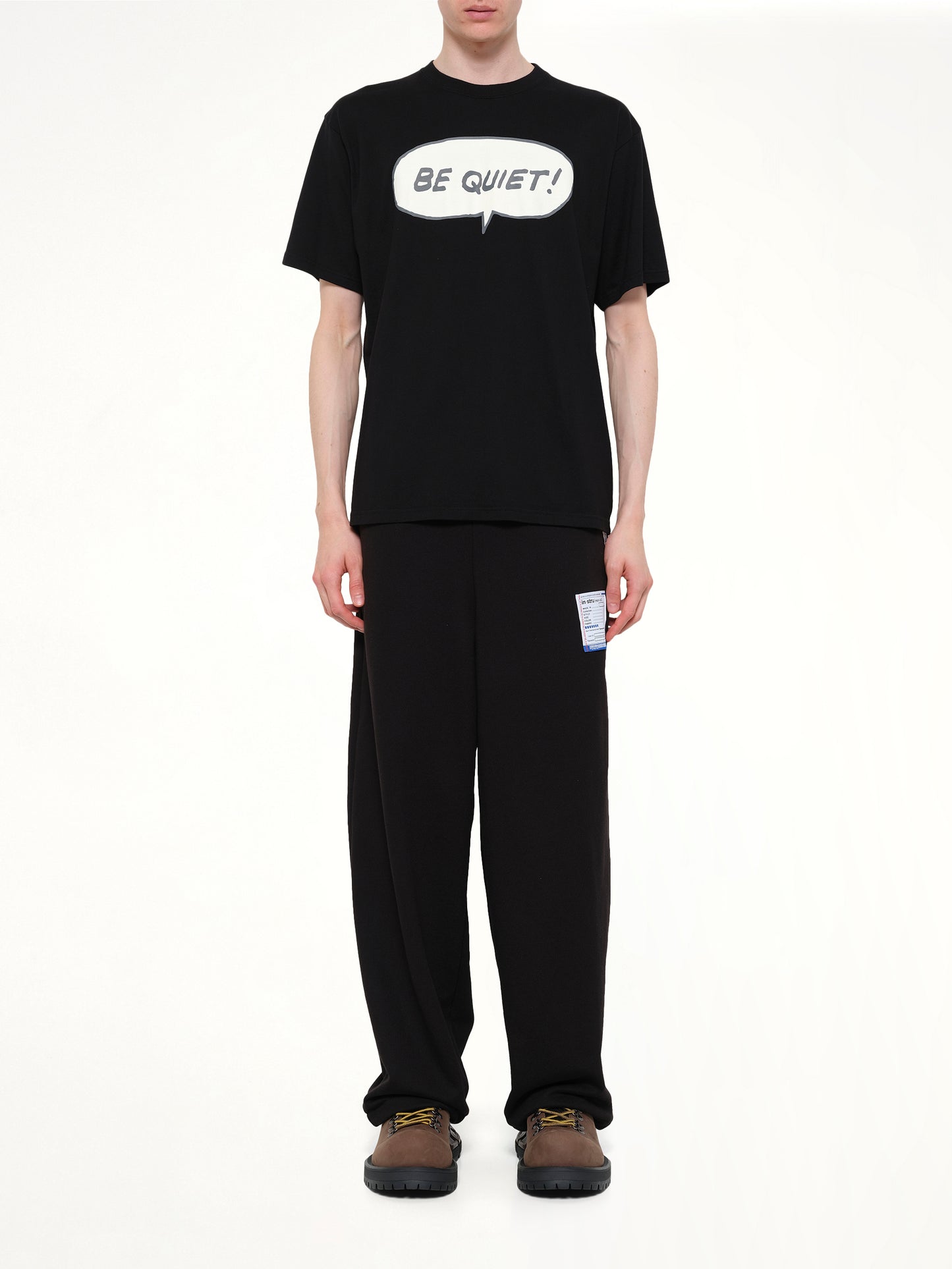 Be Quiet T-Shirt in Black