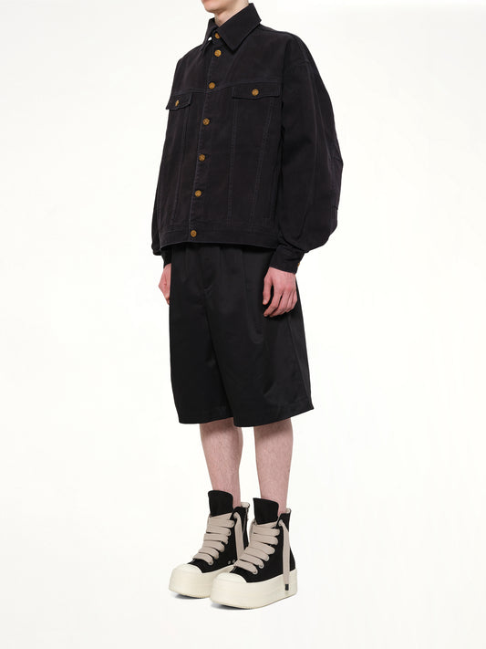 Chachi Denim Trucker in Black