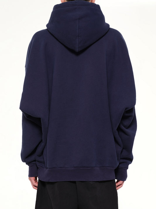 Chavarria Stripe Gilroy Hoodie in Peacoat