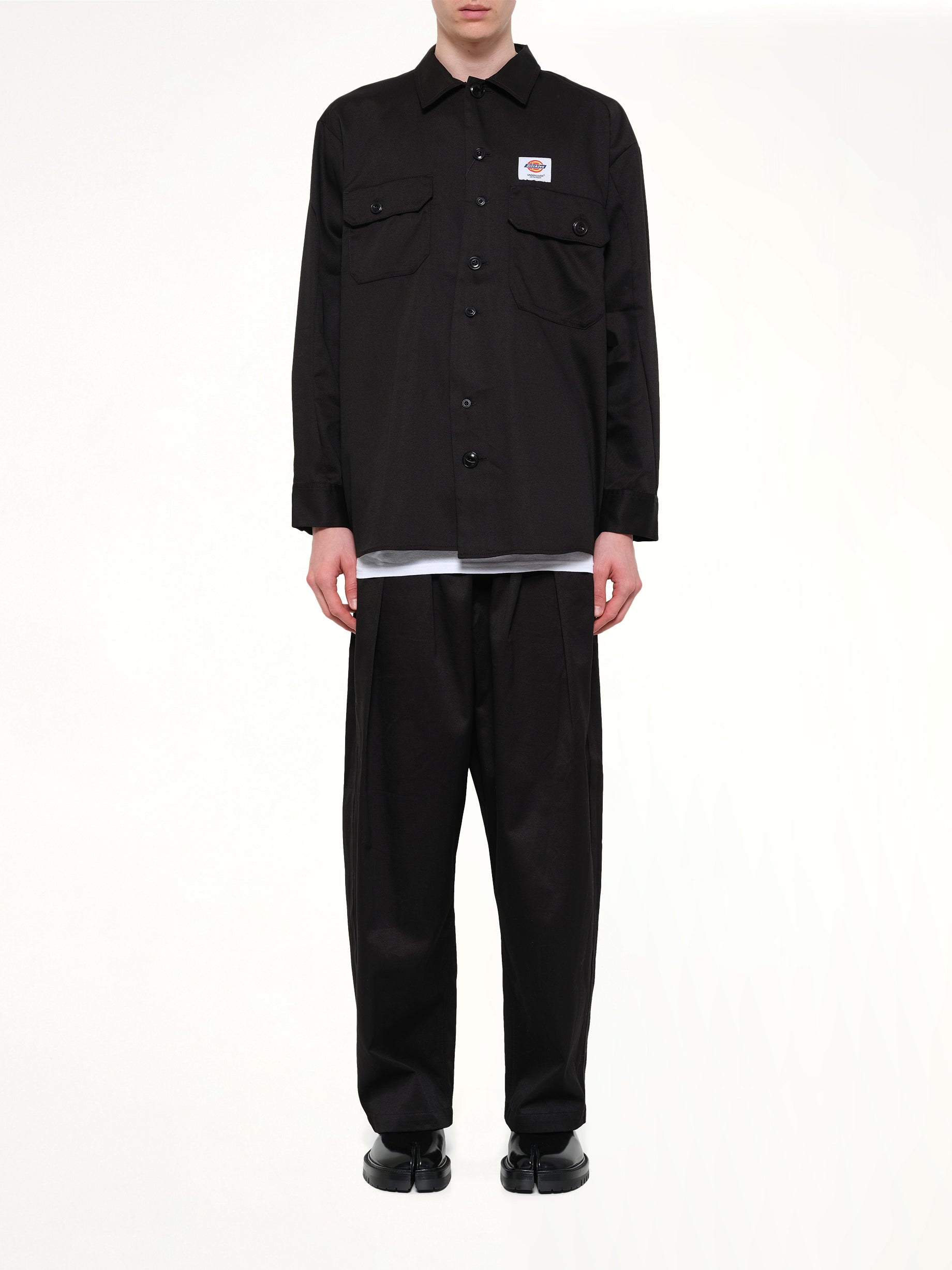 Dickies x UC 黑色长袖衬衫