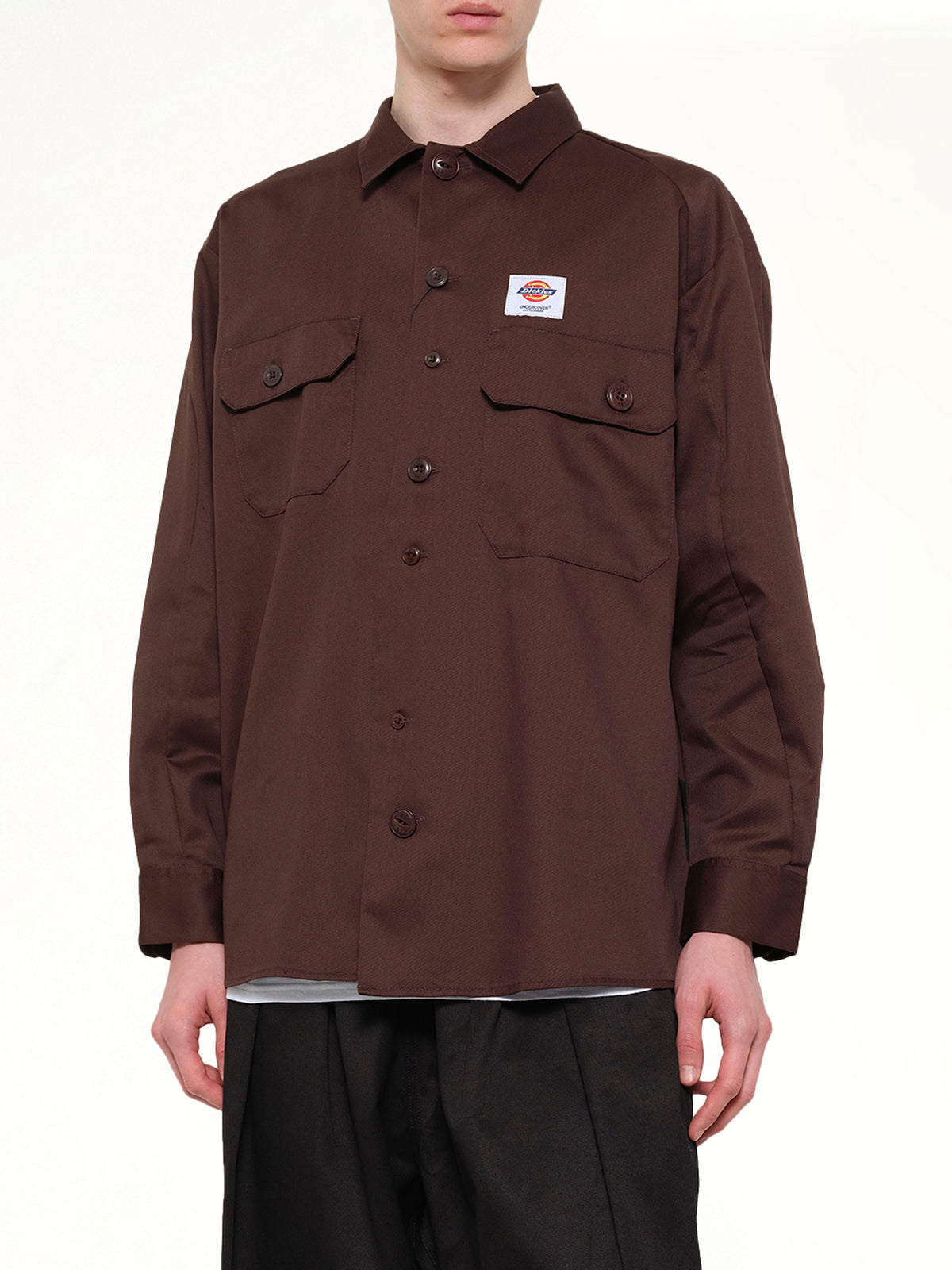 Dickies x UC 长袖衬衫（棕色）