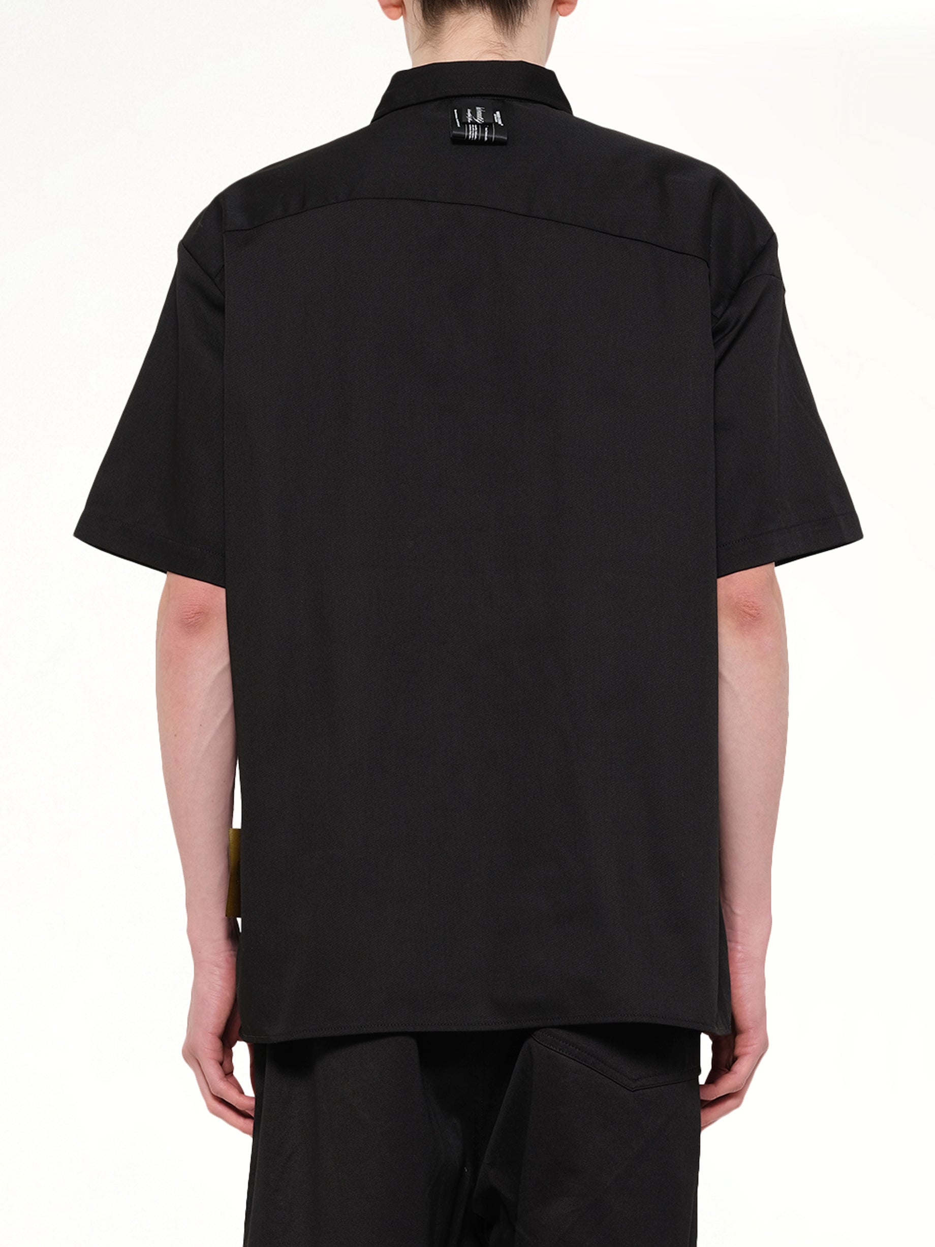 UNDERCOVER , 
, Dickies x UC SS Shirt in Black Back View from MARAIS