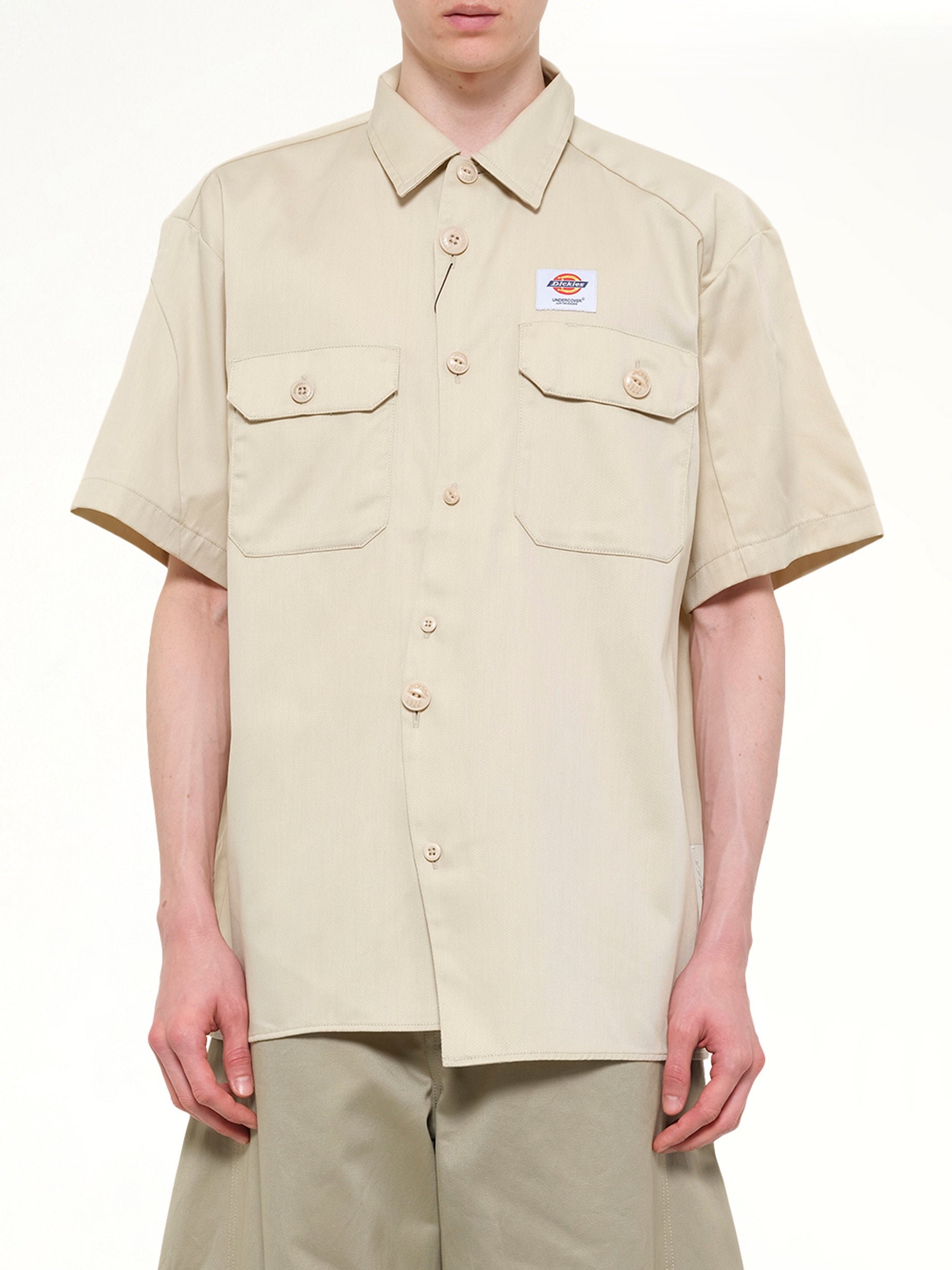 Dickies x UC SS Shirt in Light Grey/Beige