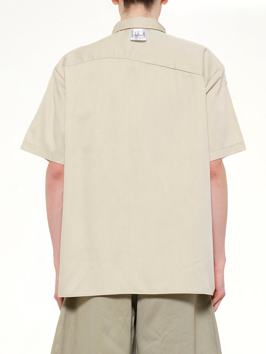 Dickies x UC SS Shirt in Light Grey/Beige