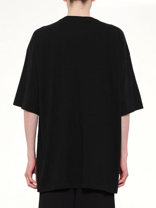 Portrait U Logo T-Shirt in Black