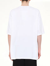Portrait U Logo T-Shirt in White