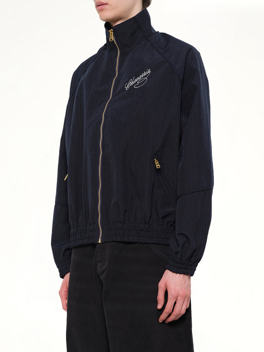 Ruff Rider Track Jacket in Peacoat Stripe