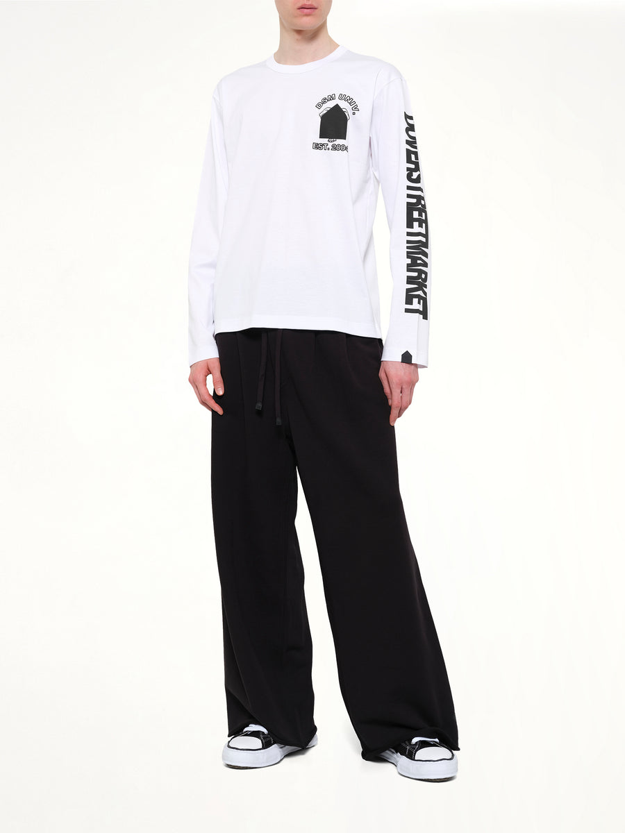 DSMU Long Sleeve T-Shirt in White