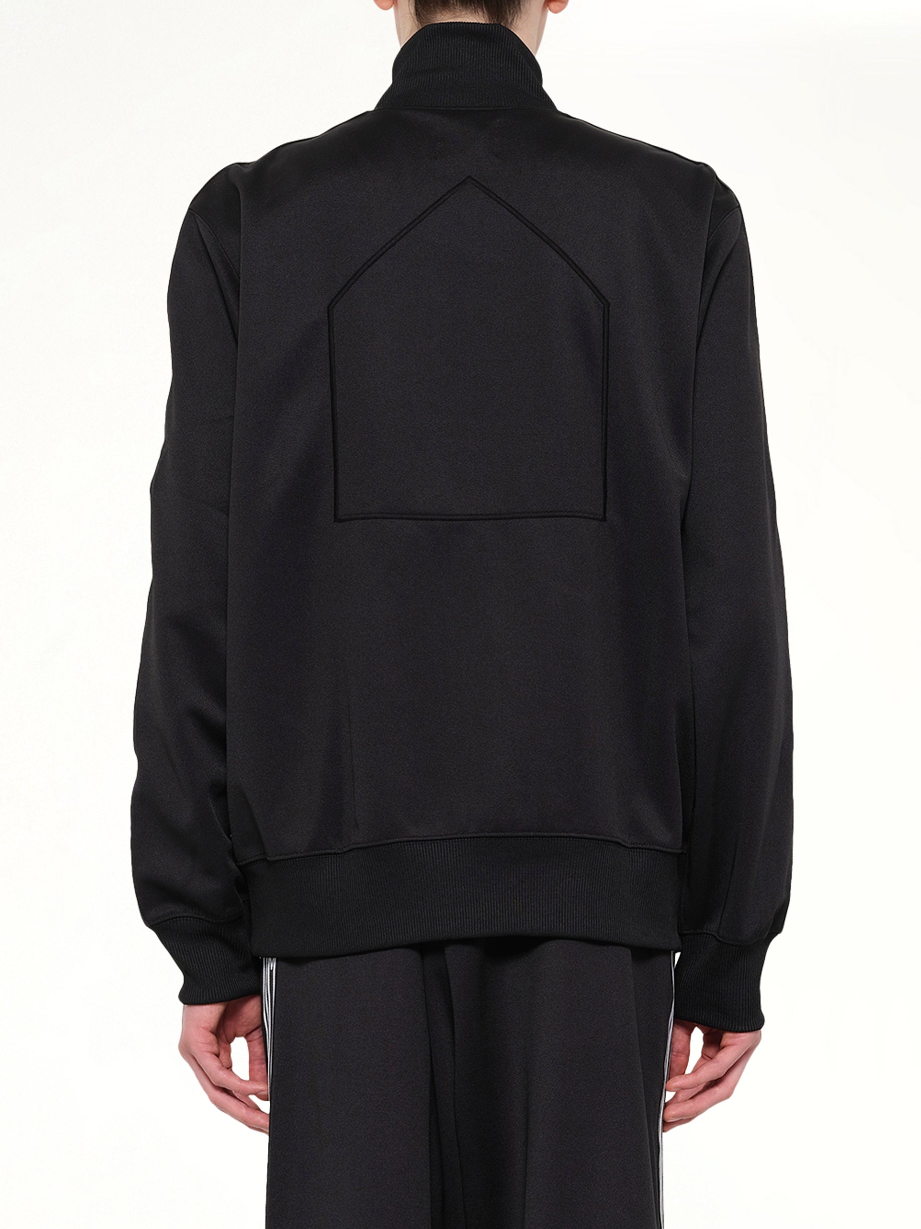 DOVER STREET MARKET Tracksuit Jacket in Black Back View from MARAIS