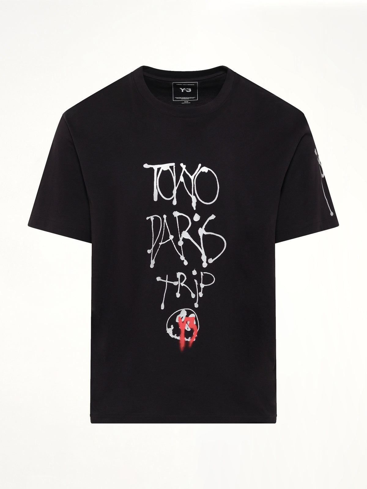 City Graphic T-Shirt in Black/Red