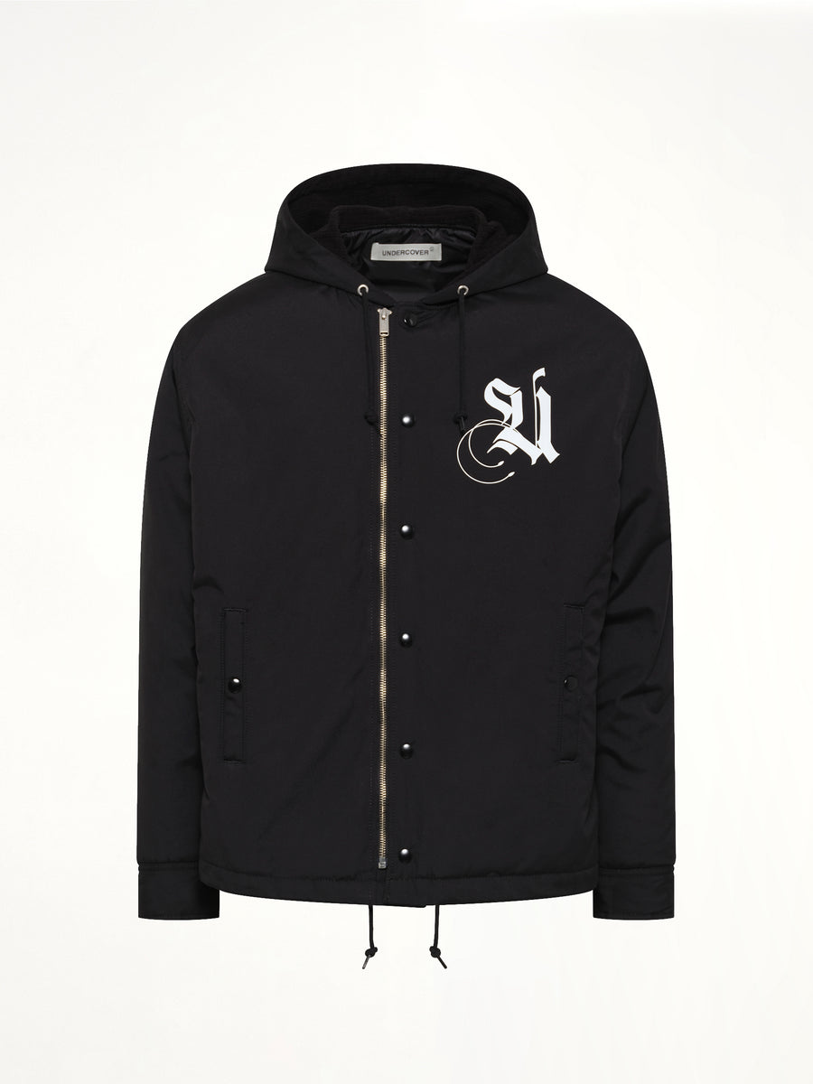 Eyes Spectrum Coach Jacket in Black