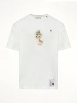 Leon Printed T-Shirt in White