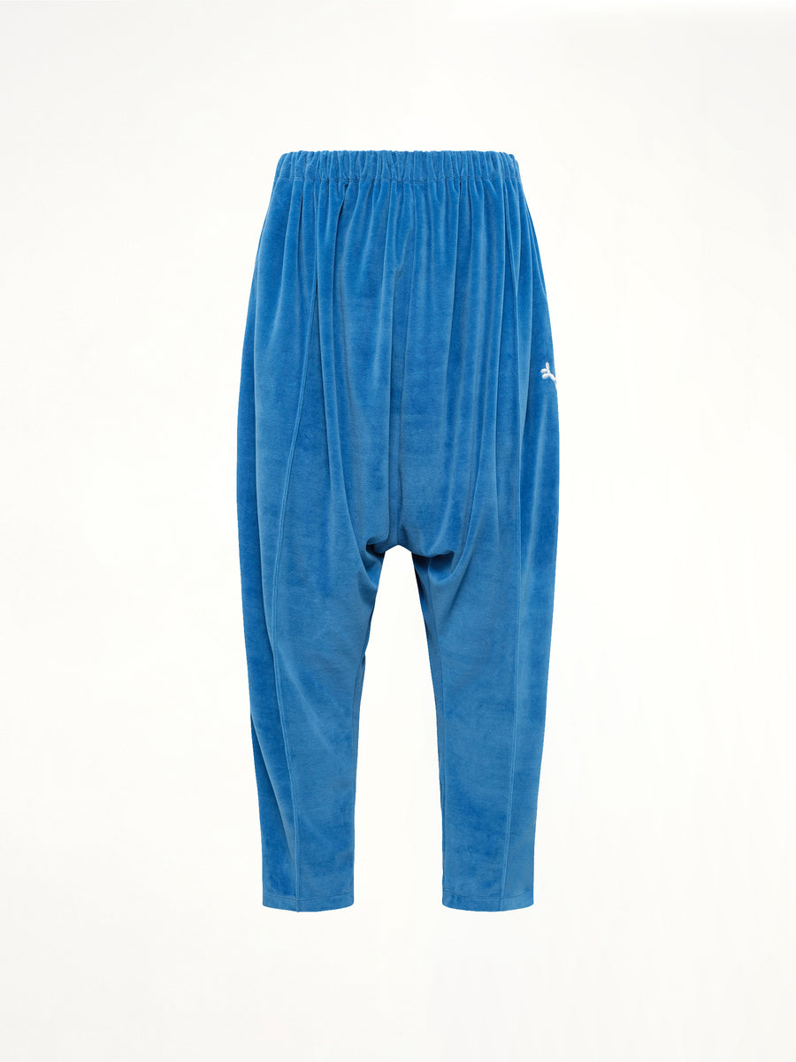 Bubblegum Inflated Track Pants in Blue