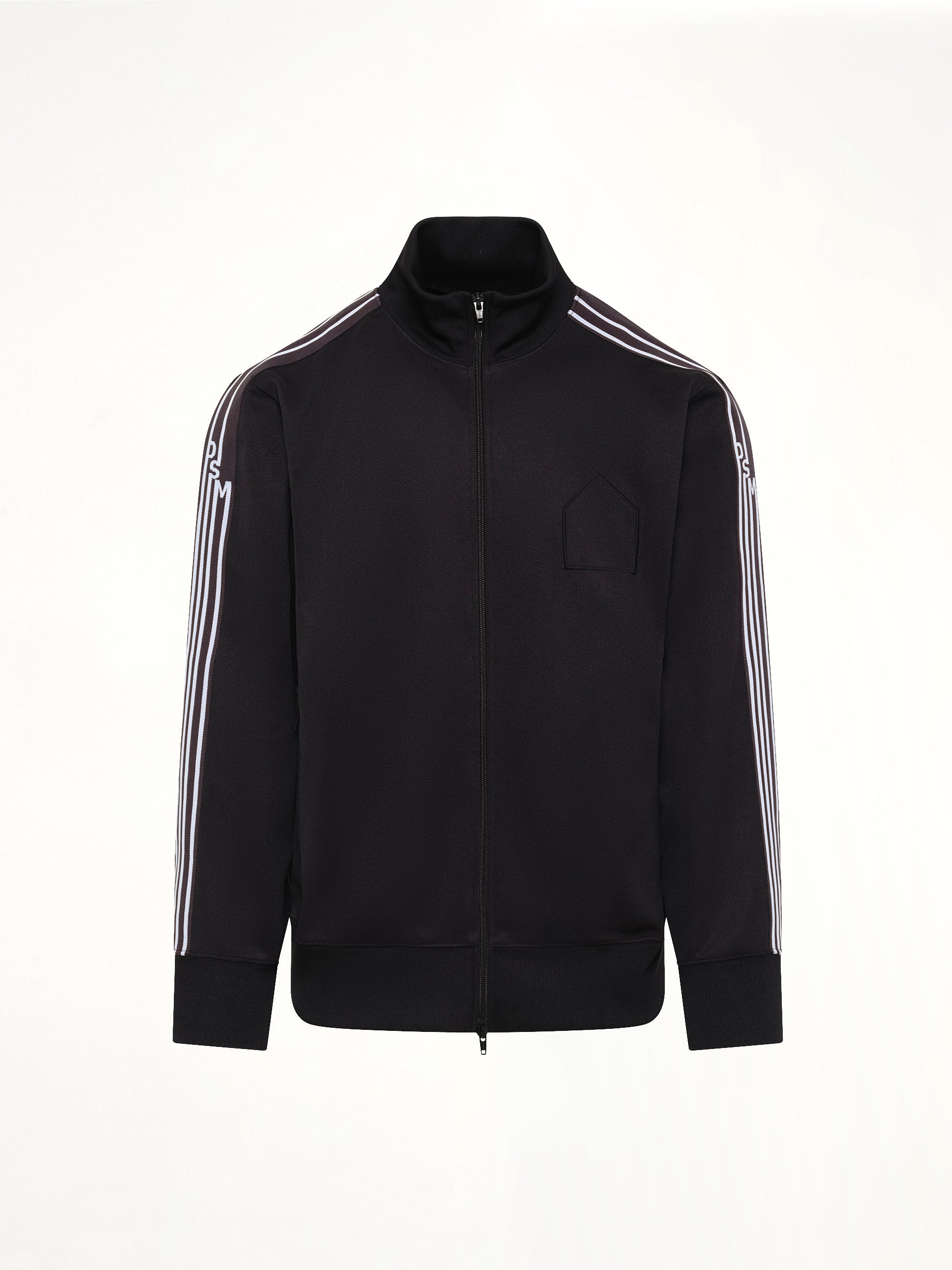 Tracksuit Knit Jacket in Black