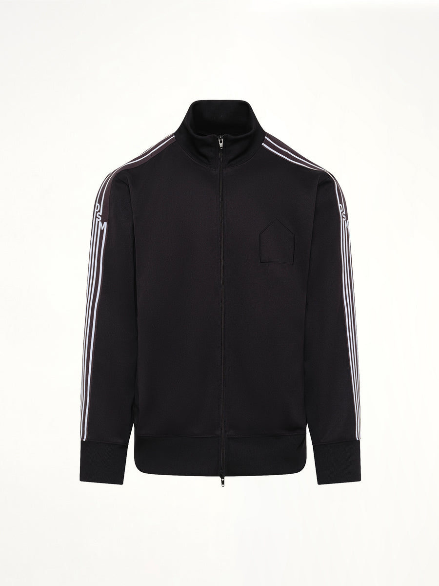 Tracksuit Knit Jacket in Black