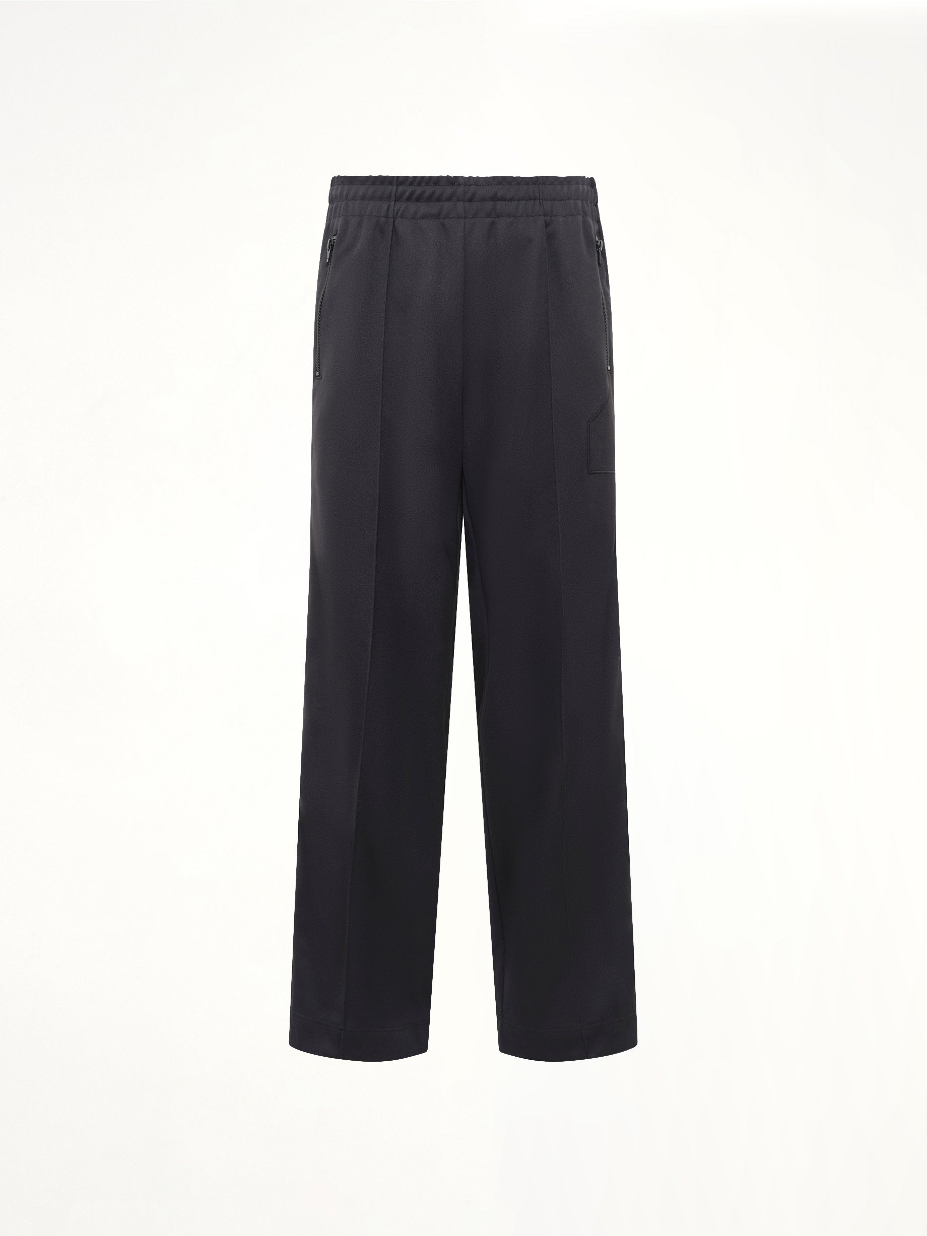 Tracksuit Knit Pants in Black