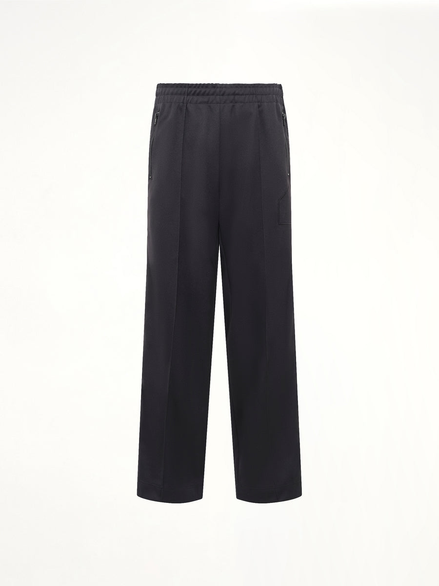 Tracksuit Knit Pants in Black