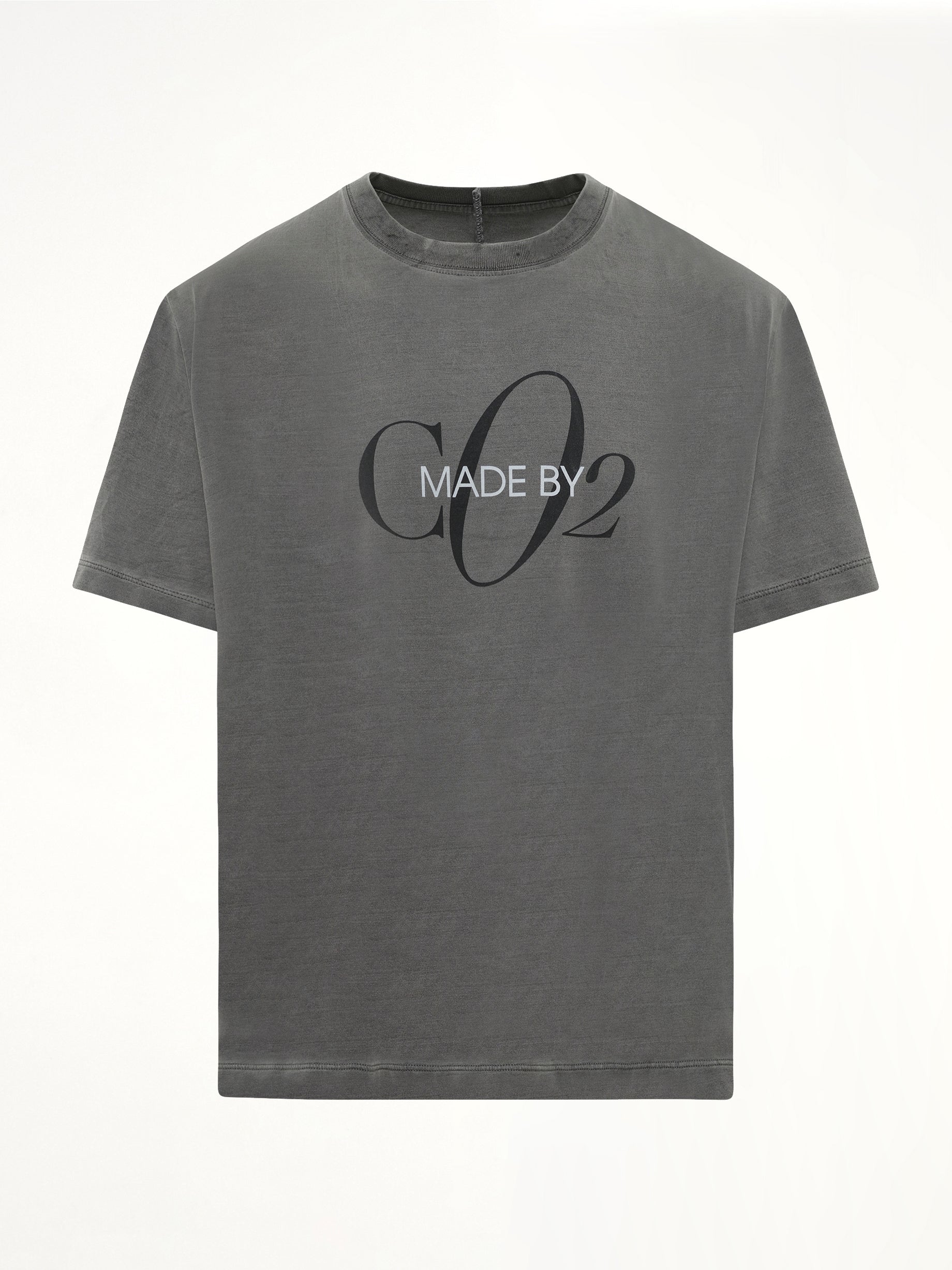 Co2 Air Yarn T-Shirt in Charcoal
