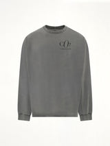 Co2 Air Yarn Long Sleeve T-Shirt in Charcoal