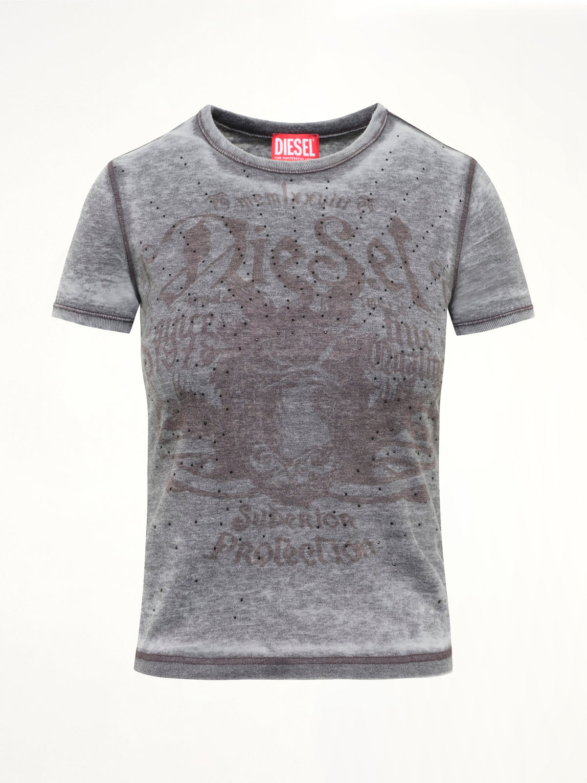 T-UNCUTIES-LONG-AA3 T-Shirt in Grey