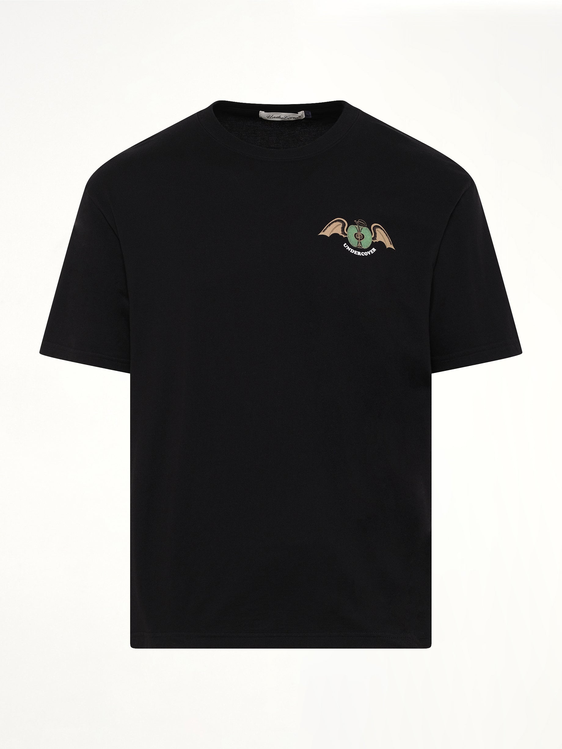UNDERCOVER Apple Wings T-Shirt in Black Product Photo from MARAIS