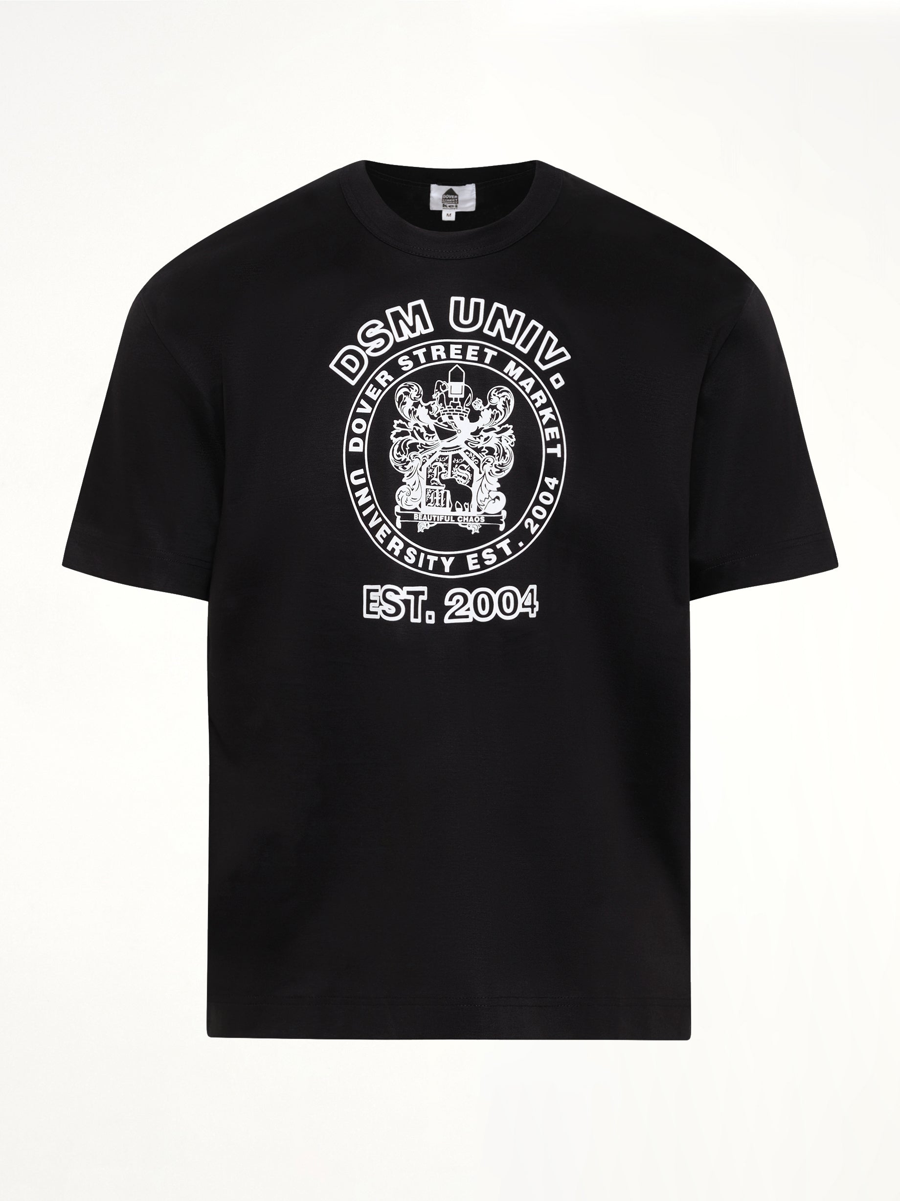 DOVER STREET MARKET DSM Univ' T-Shirt in Black Product Photo from MARAIS