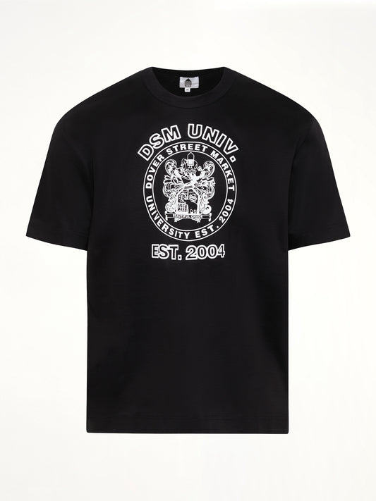 DSM Univ' T-Shirt in Black