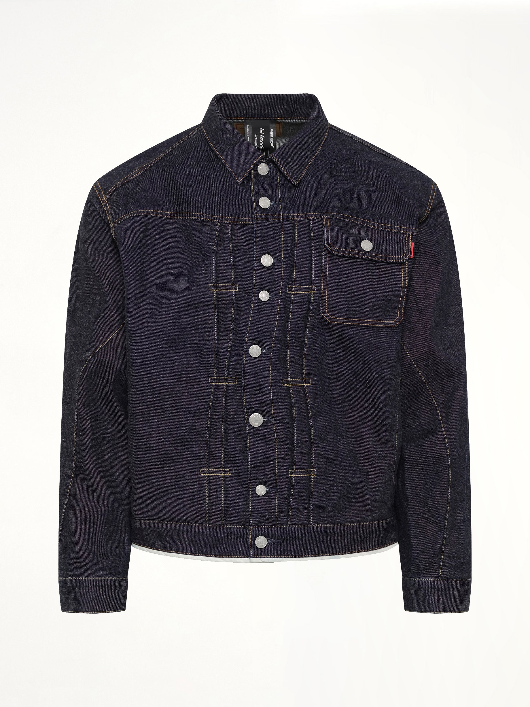 UNDERCOVER Denim Blouson in Indigo Product Photo from MARAIS