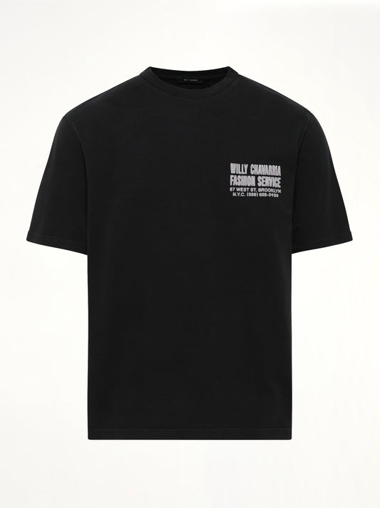 "Fashion Services" Standard T-Shirt in Black