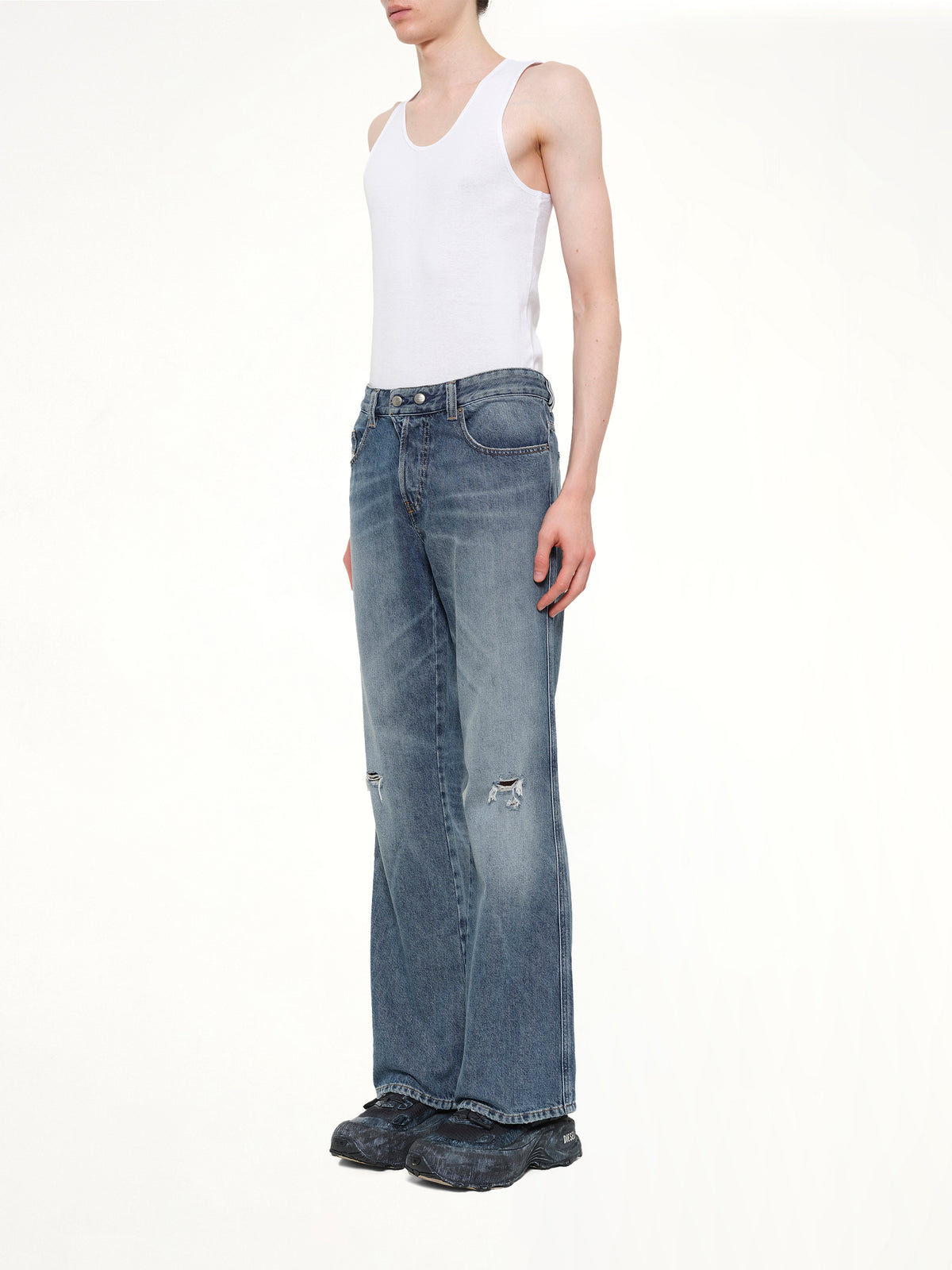 1998 D-BUCK-Z-YU Straight Jeans in Blue