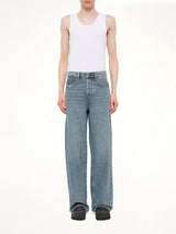 2001 D-MACRO Relaxed Jeans in Blue
