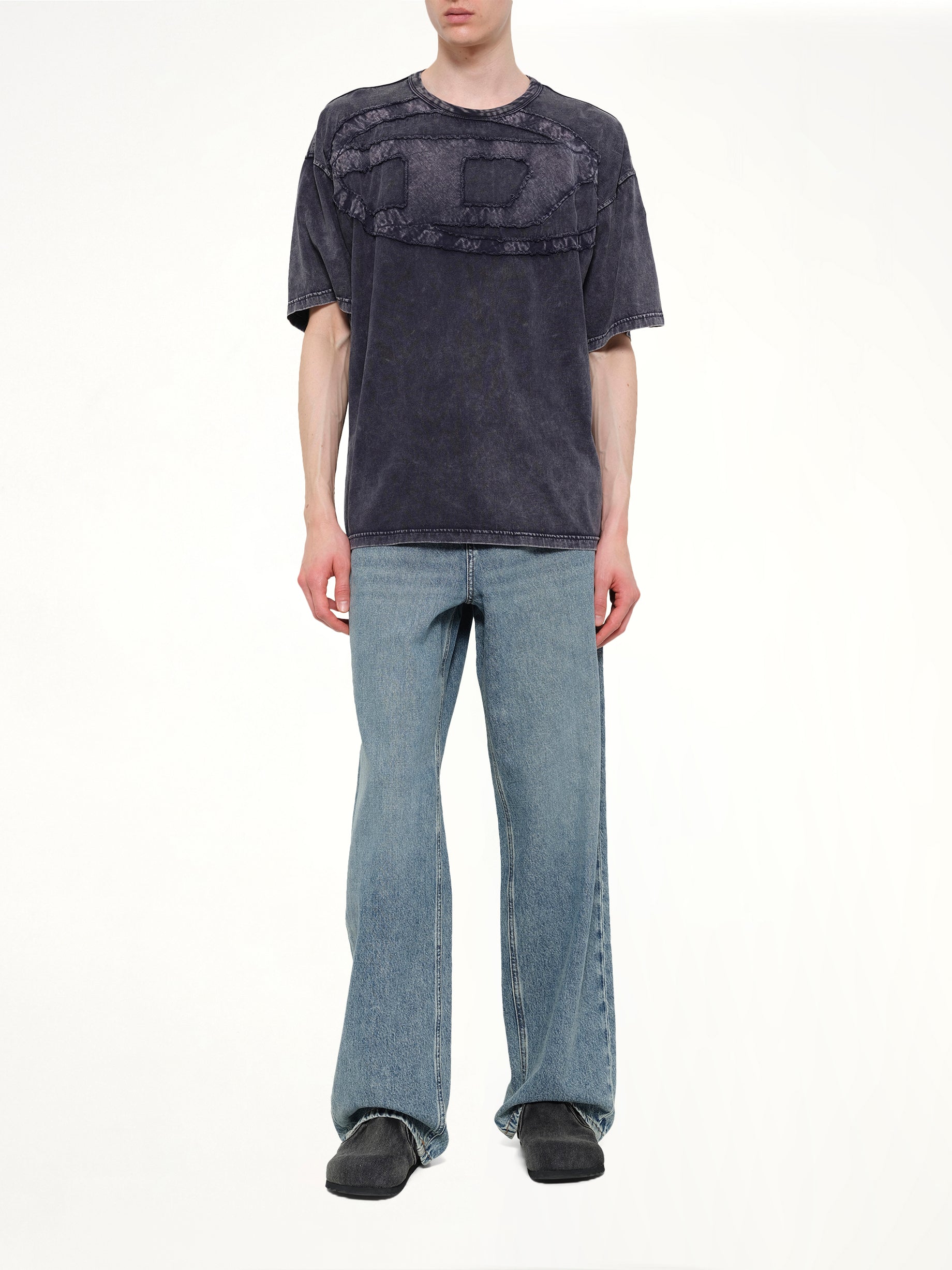 2001 D-MACRO Relaxed Jeans in Blue