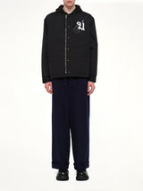 Eyes Spectrum Coach Jacket in Black