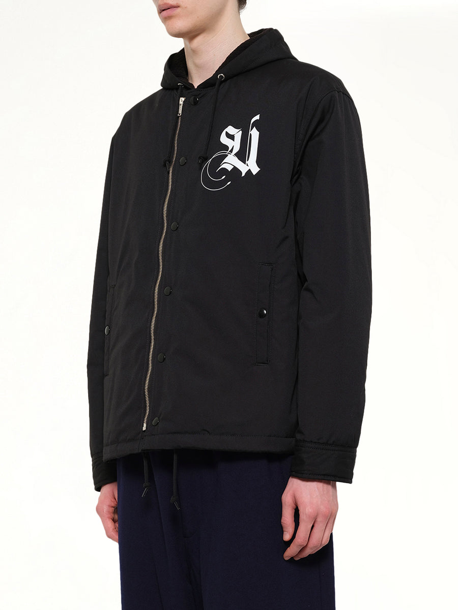 Eyes Spectrum Coach Jacket in Black