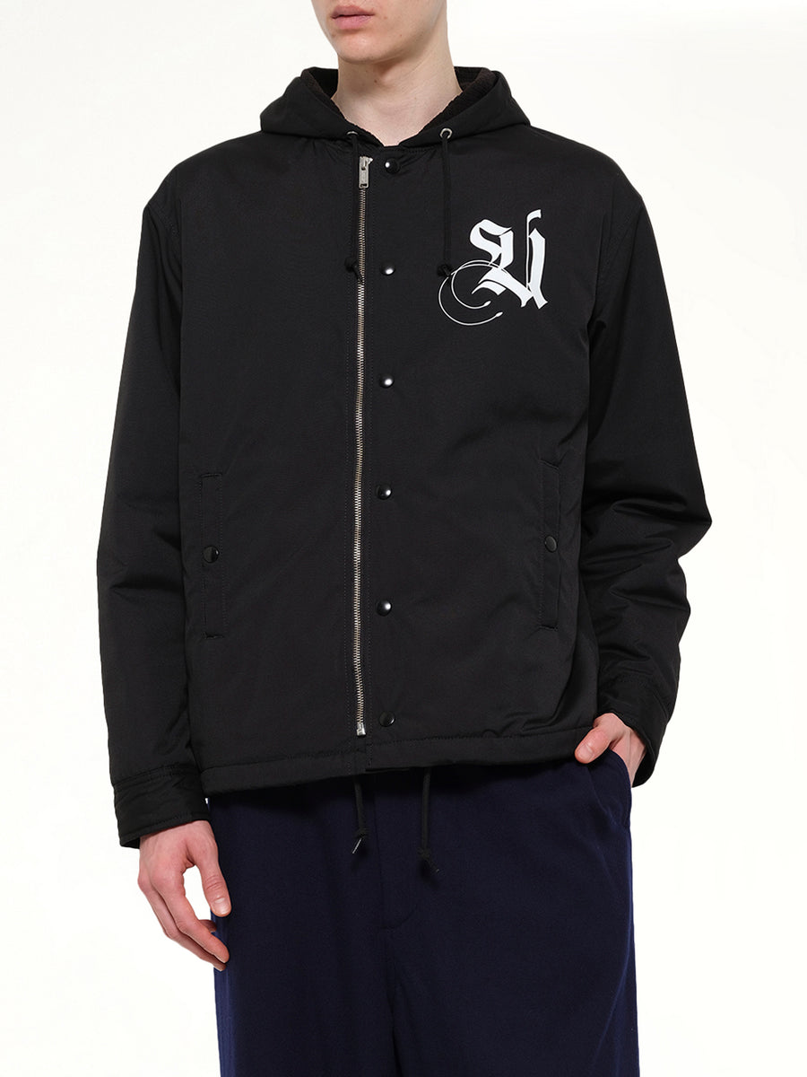 Eyes Spectrum Coach Jacket in Black