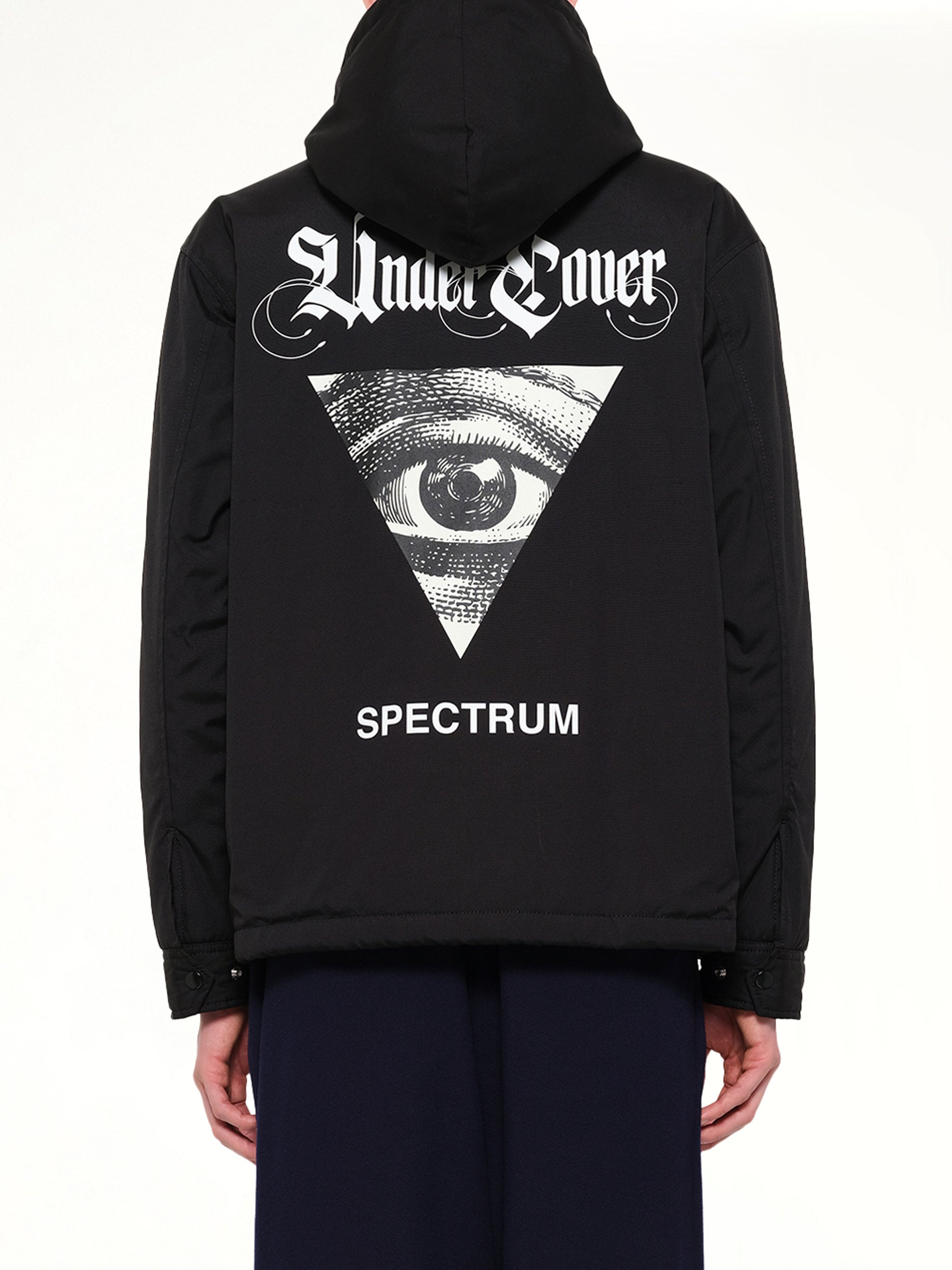 Eyes Spectrum Coach Jacket in Black