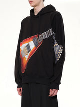 Air Guitar Hoodie in Black