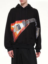 Air Guitar Hoodie in Black