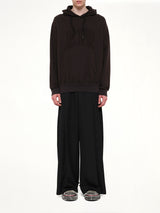 Threadless Air Embroidery Hoodie in Black