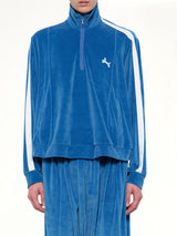 Bubblegum Inflated Track Jacket in Blue