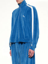 Bubblegum Inflated Track Jacket in Blue