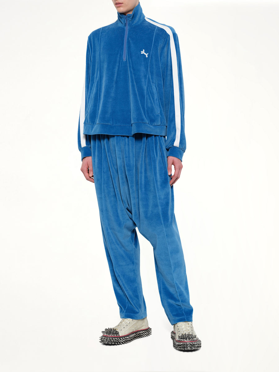 Bubblegum Inflated Track Jacket in Blue