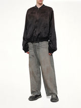Threadless Air Embroidery Souvenir Jacket in Black
