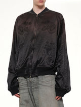 Threadless Air Embroidery Souvenir Jacket in Black