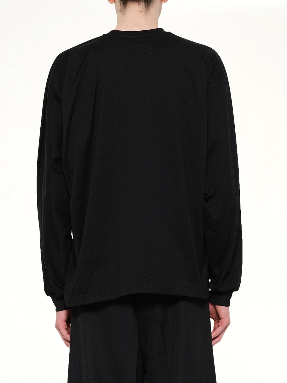 Air Guitar Long Sleeve T-Shirt in Black