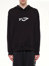 Liquid Logo Hoodie in Black