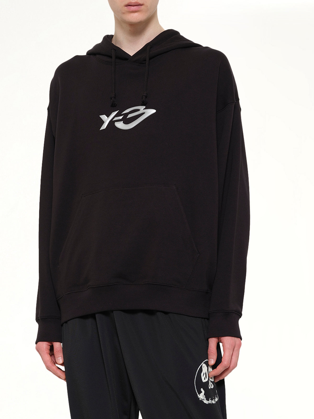 Liquid Logo Hoodie in Black
