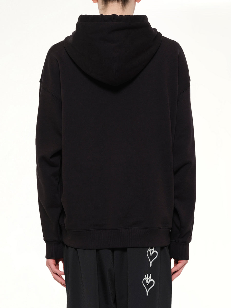 Liquid Logo Hoodie in Black